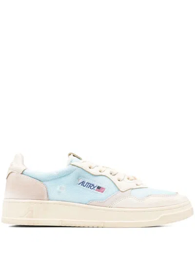 Autry Panelled Sneakers In Blue