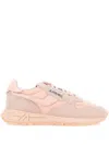 Autry Panelled Sneakers In Pink