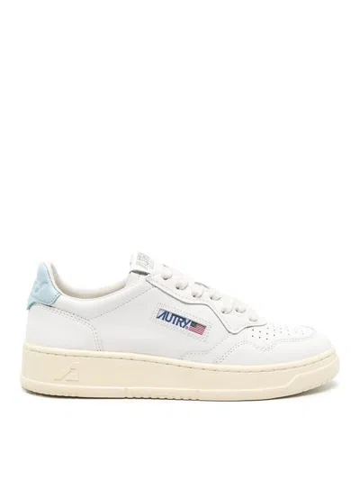 Autry Pannelled Trainers In White