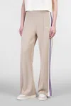 Autry Wide Leg High Waist Sweatpants With Side Stripe