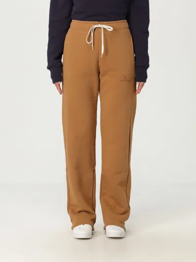 AUTRY PANTS AUTRY WOMAN COLOR BROWN,H25582032