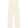 Autry Relaxed-fit Cotton Sweatpants With Drawstring Waist In Beige