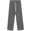 Autry Wide Leg Relaxed Fit Trousers With Drawstring Waistband In Multicolor