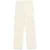 Autry Relaxed-fit Cotton Sweatpants With Drawstring Waist In Neutral