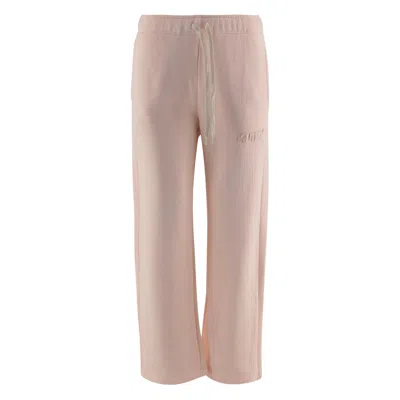 Autry Pink Sweatshirt Trousers In Brown