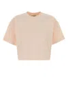 Autry Pink Crewneck Logo T-shirt In Pink