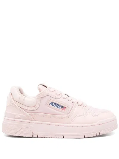 Autry Peach Pink Clc Sneakers
