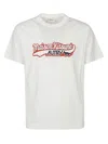 Autry Per Maison Kitsune Script Cotton T-shirt In White