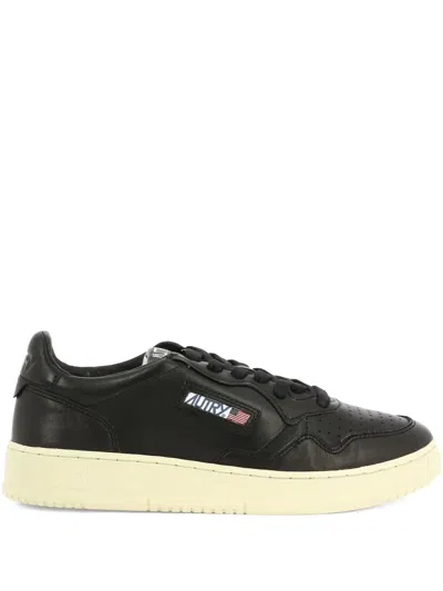 Autry Low-top Sneakers With Perforated Detailing In Animal Print