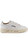 Autry Perforierte Sneakers In White