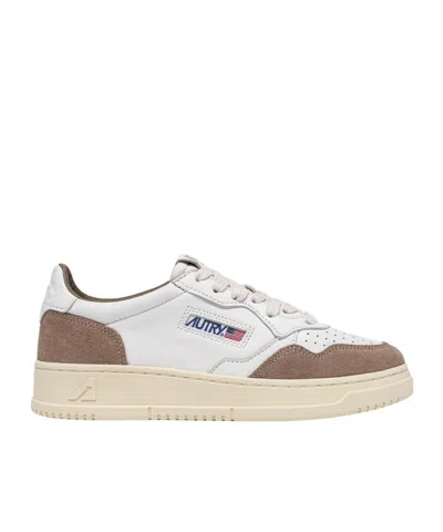 Autry Medialist Low Wom Sneakers In Animal Print