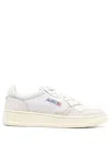 Autry Perforated Low-top Sneakers In White