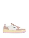 Autry Medalist Low Sneakers In Pink