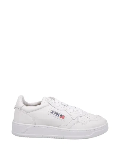Autry Perforated Sneakers In White