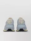 Autry Perforated Toe Suede Panels Rubber Sole Sneaker