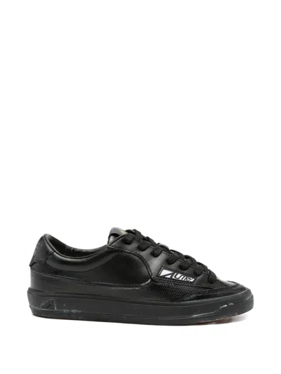 Autry Perforated-detail Logo-patch Sneakers In Blue