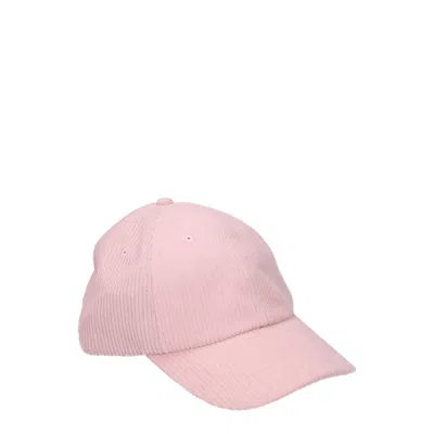AUTRY PINK COTTON CAPS (BASEBALL HAT)