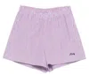 Autry Pink Cotton Shorts In Pink