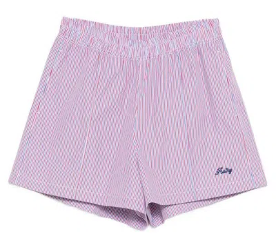 Autry Pink Cotton Shorts