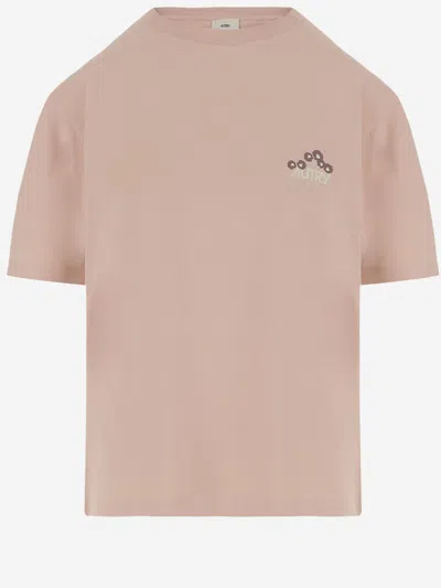 Autry Pink Signature T-shirt