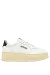 Autry Medalist Low Low-top Leather Sneakers In White