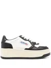 AUTRY PLATFORM LOW LEATHER SNEAKERS