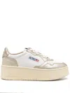 AUTRY PLATFORM LOW LEATHER SNEAKERS