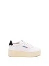 Autry Platform Low-top Sneakers With Platform In White