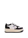 AUTRY `PLATFORM` LOW-TOP SNEAKERS