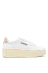 Autry Platform Low-top Sneakers With Platform Sole In White