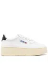 Autry Platform Low-top Sneakers With Platform In White