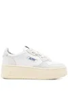 Autry Platform Low Woman Lea/stars Shoes