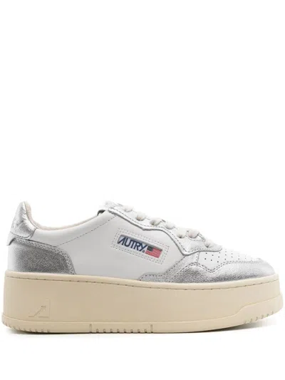 Autry Platform Low Woman Leat/leat Shoes