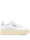 Autry Platform Low Woman Leat/leat Shoes