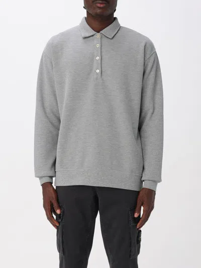 AUTRY POLO SHIRT AUTRY MEN COLOR GREY,H21924020