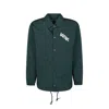 Autry Bicolor Polyester Shell Jacket In Green