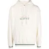 Autry White Hoodie With Logo X Staple Embroidery