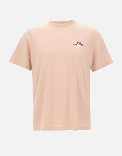 Autry Powder Pink Cotton T Shirt For Men
