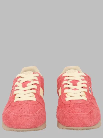 Autry Premium Suede & Leather Sneakers In Multicolour