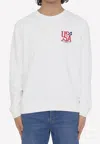 Autry Man Sweatshirt White Size Xl Cotton In White