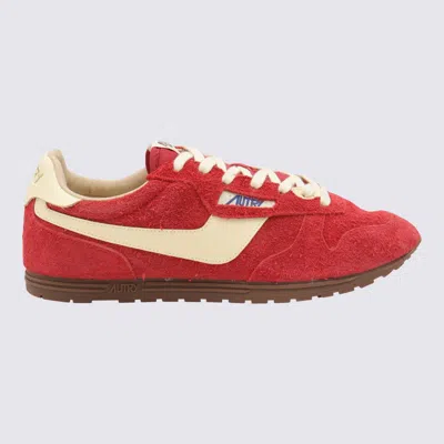 AUTRY AUTRY RED WINDSPIN SNEAKERS