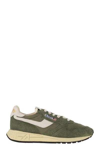 Autry Reelwind - Low Sneakers In Nylon And Suede