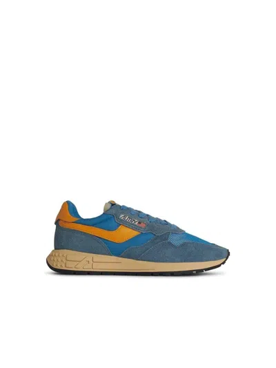 Autry Reelwind - Suede And Technical Textile Trainer