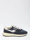 Autry Reelwind Super Vintage Sneakers With Suede Accents In Multi