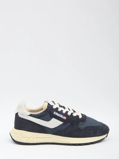AUTRY AUTRY REELWIND - SUEDE AND TECHNICAL TEXTILE TRAINER