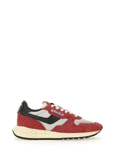 AUTRY AUTRY REELWIND - SUEDE AND TECHNICAL TEXTILE TRAINER