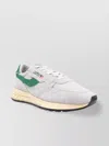 Autry Reelwind Super Vintage Grey Sneakers With Logo Patch On The Tongue And Contrasting Heel In Fabric An In Gray