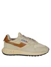 Autry Reelwind Low Sneakers In Beige
