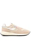 Autry Reelwind Low Sneakers Nylon/crack Wht/filler In Wht/filler