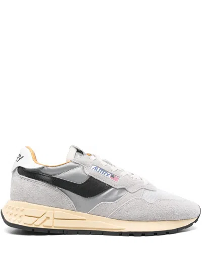 AUTRY AUTRY REELWIND LOW MAN  REFL/LEAT SAND/SILV SHOES